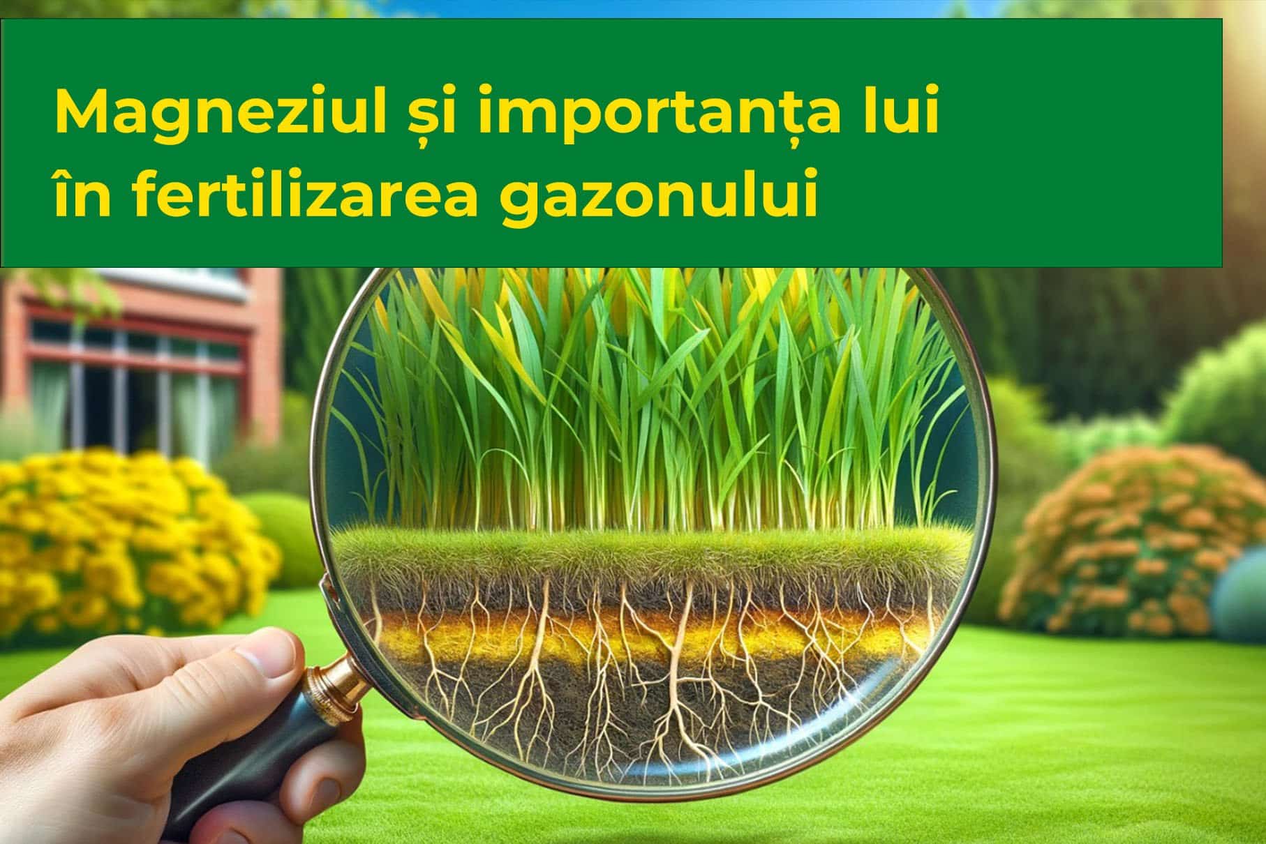 Magneziul și importanța lui în fertilizarea gazonului